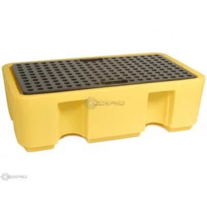 Contain Spills and Leaks with the 2 Drum Spill Pallet