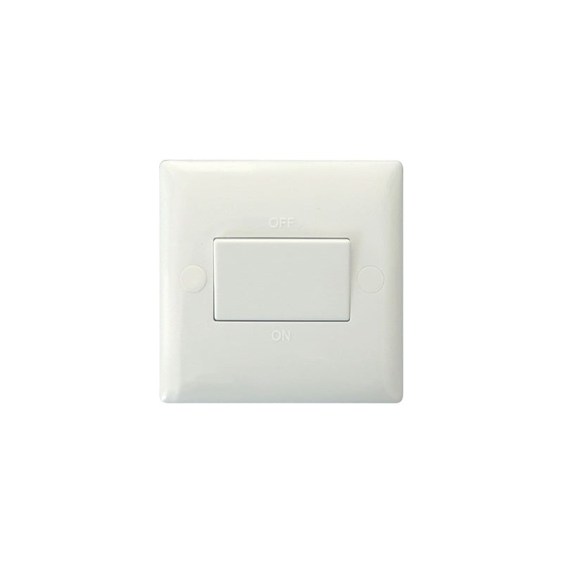 Varilight Value 10A 3 Pole Fan Isolating Switch