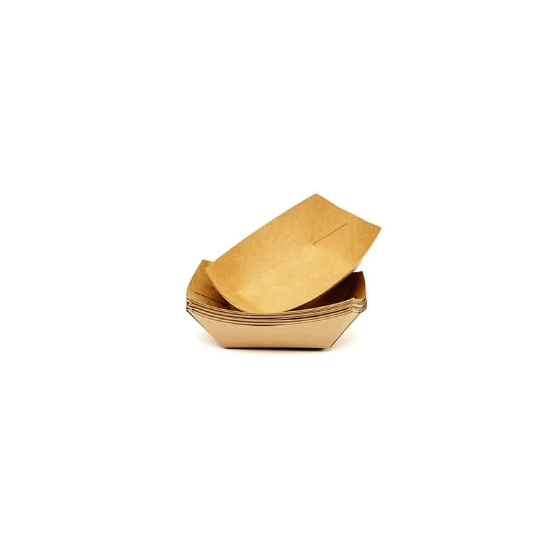 EcoCraft Food Tray 1/2lb - ECT05 Cased 1000 For Catering Hospital