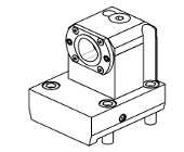 Radial geared-down 2:1 driven tool re-directed in Z by 36mm