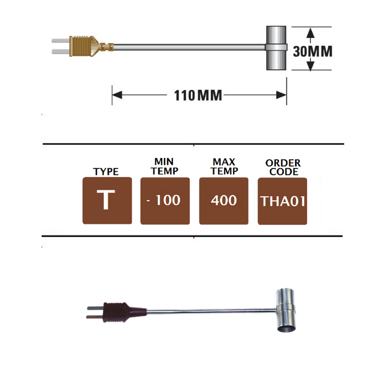 UK Providers Of THA01 - T Type Plug Mounted Moving Air Probe