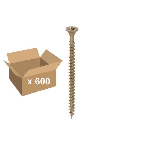 TIMco Classic C2 Screws ZYP 4x60mm (Tub 600)