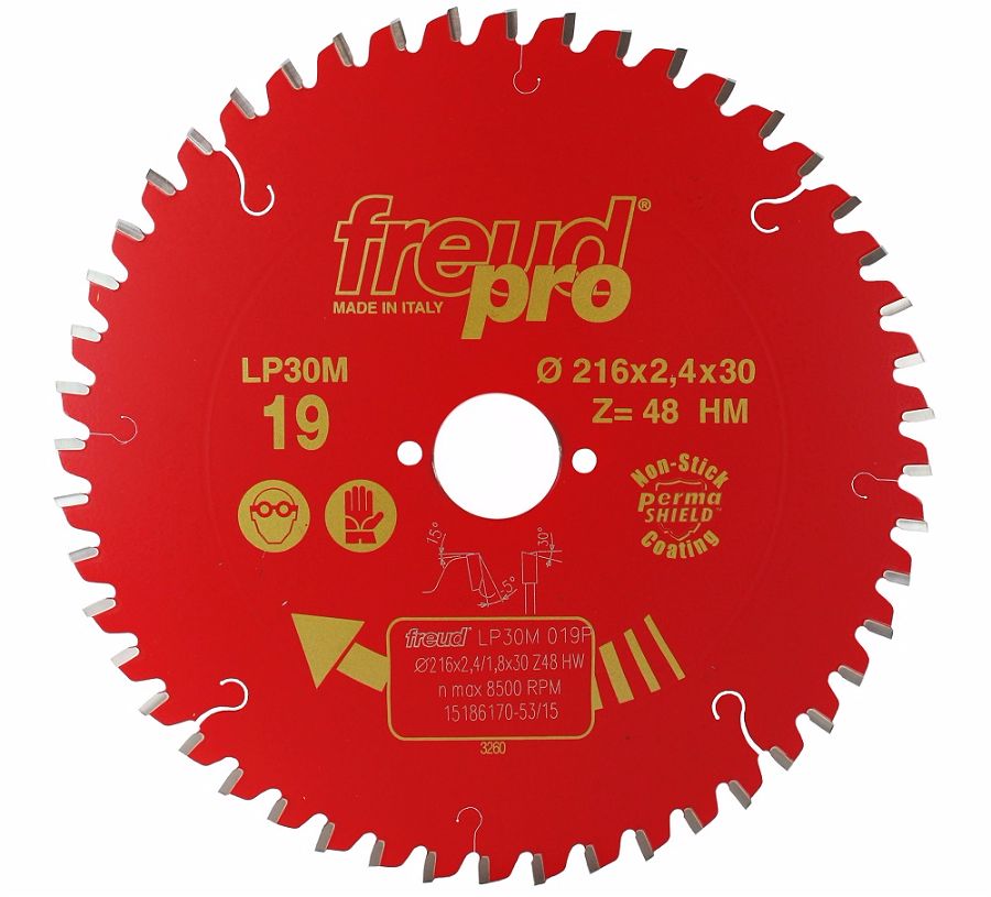 Freud HH GP Wood Saw Blade 216x30mm x T48