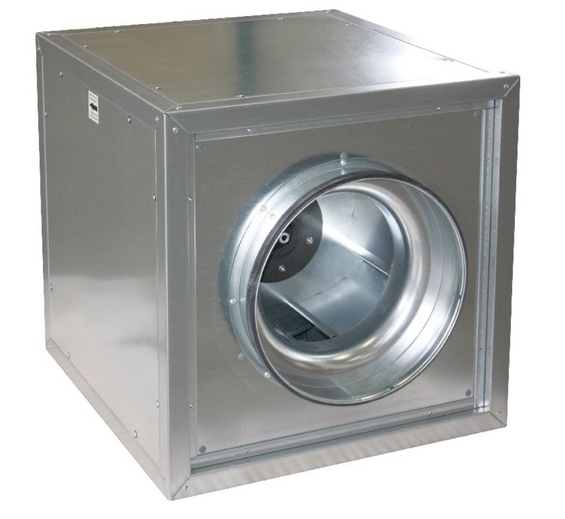 MUB/F 062 630D4-6 - 17,950m³/h centrifugal box fan, Smoke extract unit 400°C/2h, insulated