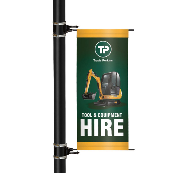 Premium Printed Lamppost Banners and Brackets