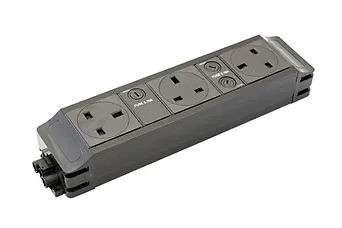 UDESK-PP-IFNS-UK3 3 Port Under Desk Power Pack Unit. Individually fused.

WIE Input