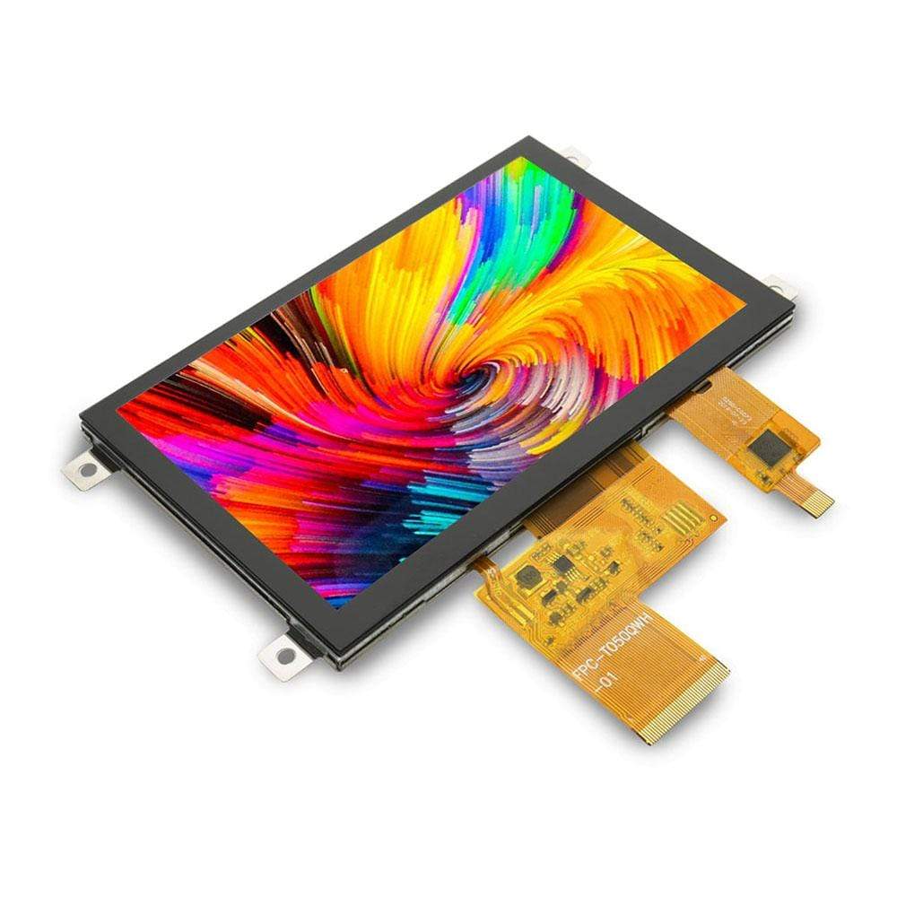 5" TFT Color Display with Capacitive Touch Screen and Frame