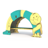 Arched Climbing Wall with Bench