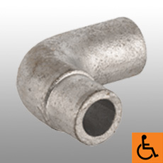 DDA Compliant Galvanized Disabled Access Handrail Fittings