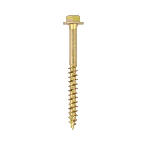 M8 x 80mm Hex Flange Solo Coach Screws ZYP