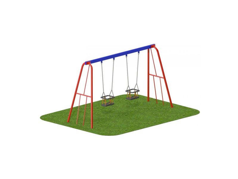 Manufacturer Of 2.0m Double Cradle Seat Swing &#8211; Steel