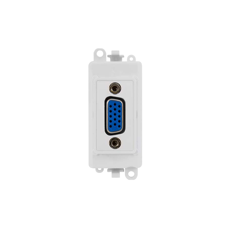 Click GridPro VGA Module Polar White