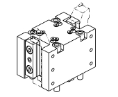 Radial opposite facetwin driven tool H&#61;70mm