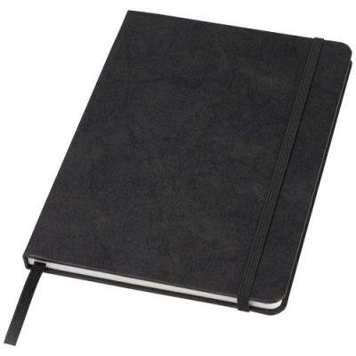 BRECCIA A5 STONE PAPER NOTE BOOK in Solid Black.