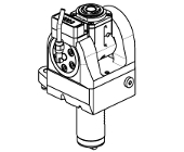 Axial MTSK driven tool for internal polygon-making H&#61;70mm