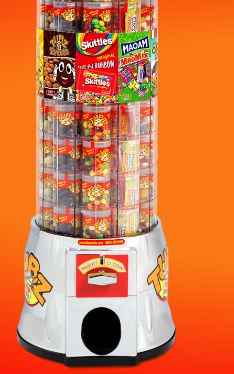 Refillable Vending Towers For Snacks