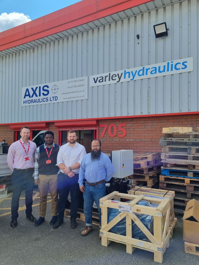 Varley Hydraulics are embarking on a funded project with Staffordshire University Business Engagement team