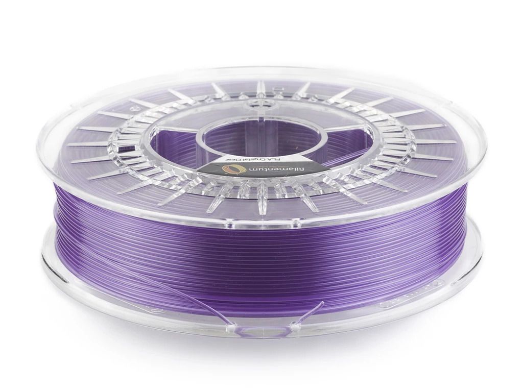 Fillamentum PLA Crystal Clear  Amethyst Purple 1.75MM 3D Printer Filament