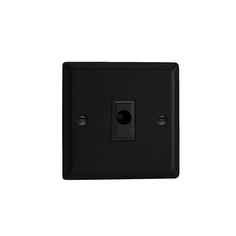 Varilight Urban 16A Flex Outlet Plates Matt Black (Standard Plate)