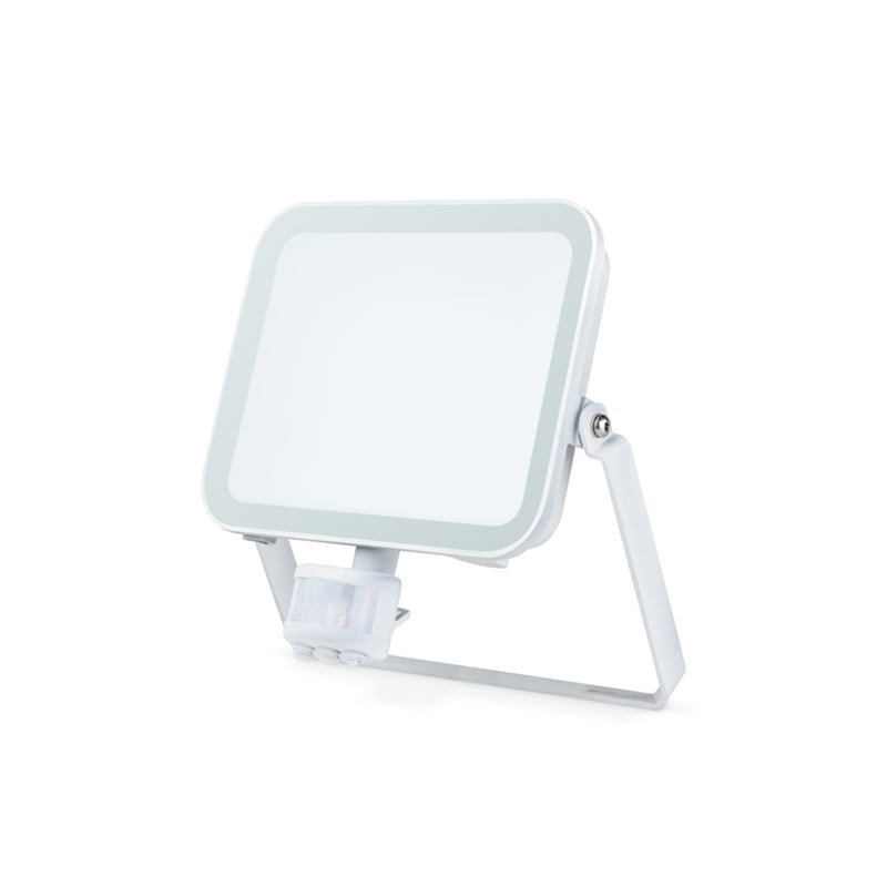 JCC Niteflood LED Floodlight with PIR 50W IP65 4000K White