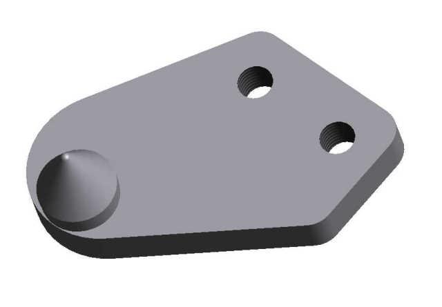D546 - PS CATCH PIN PLATE RH