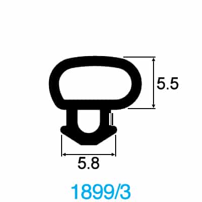 UK Suppliers Of Bubble Gasket 5.8mm x 5.5mm