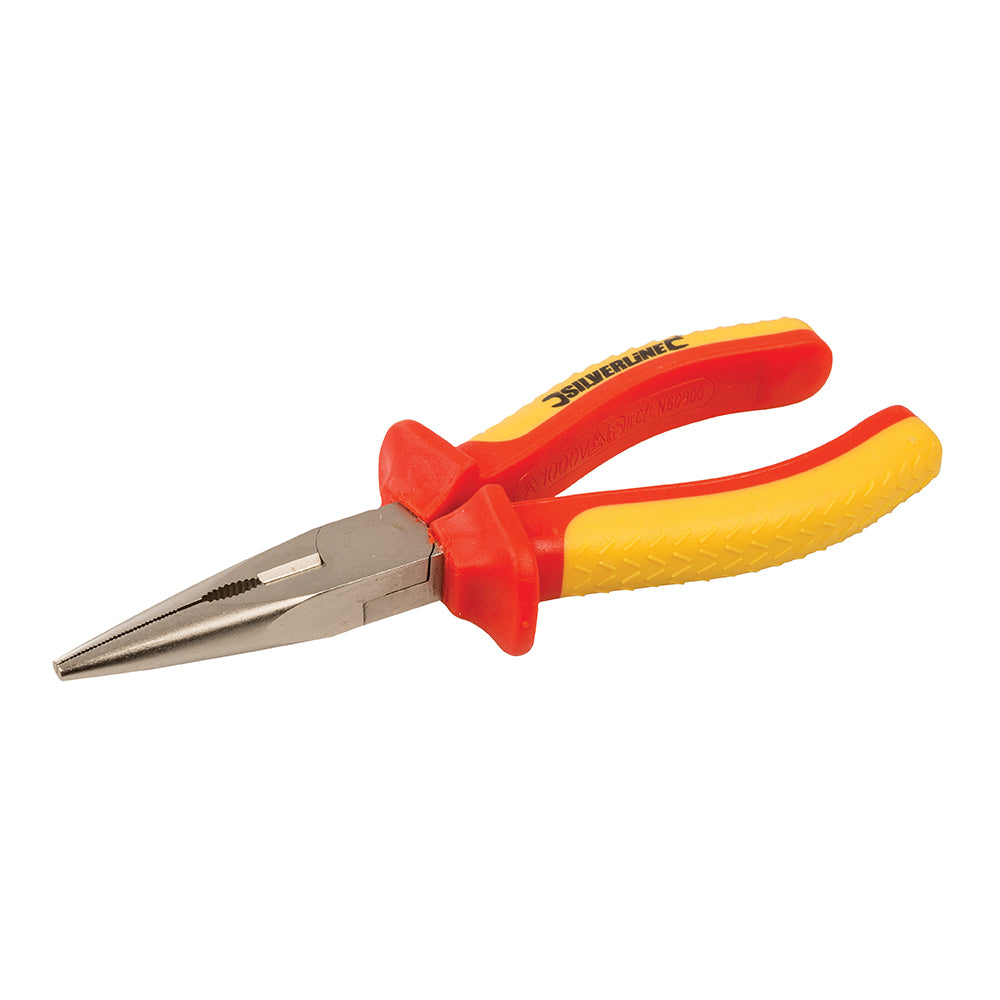 Silverline 633651 VDE Expert Long Nose Pliers 160mm