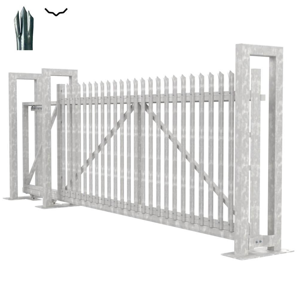 Cantilever Sliding D Gate - 1.8H x 4MWith Track & Accessories - LH Opening