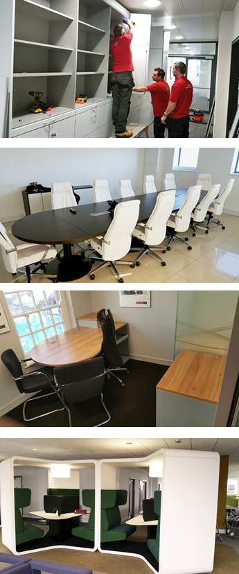 Reconfiguration Of Office Furniture Systems