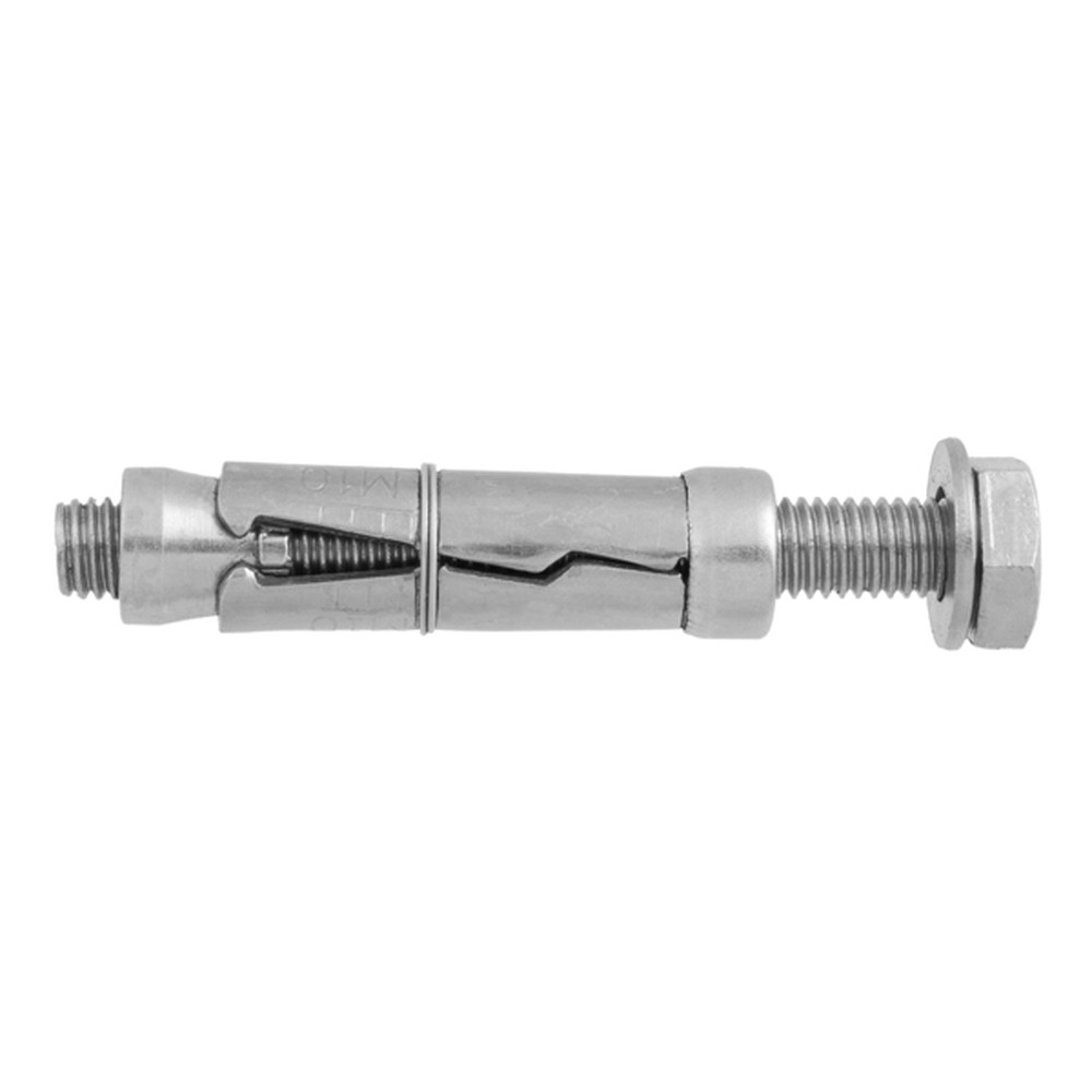 M12 x 100mm Loose Bolt With Shield Anchor Bright Zinc Plated - Rawlplug