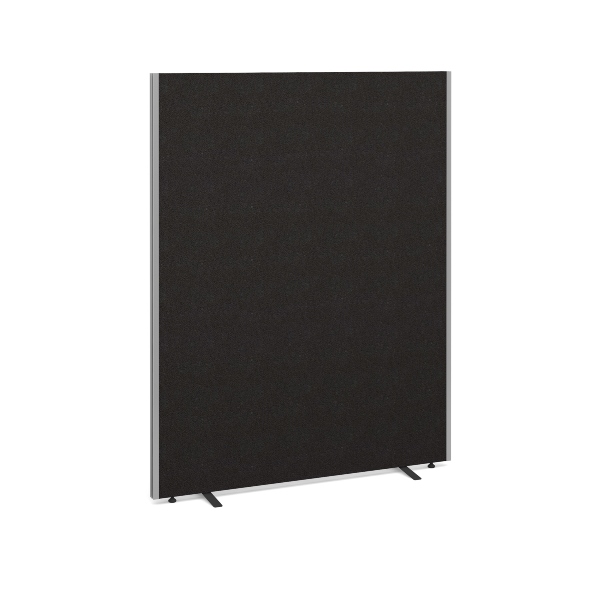 Floor Standing Fabric Screen 1800H x 1400W - Charcoal