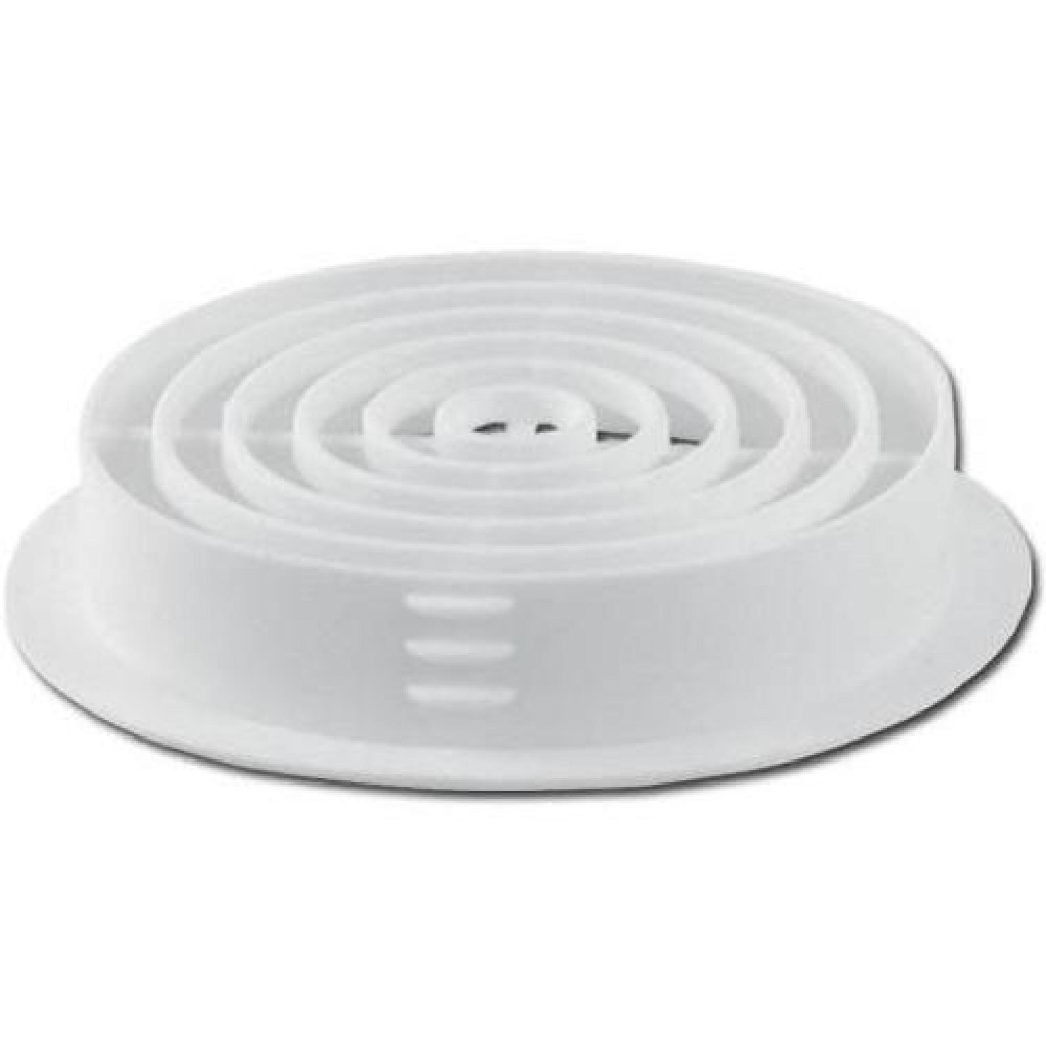 Circular Soffit Vent White