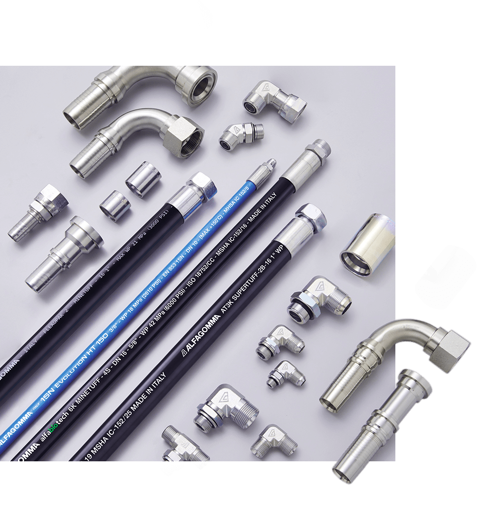 Multispiral Standard Stainless Steel Hydraulic Fittings
