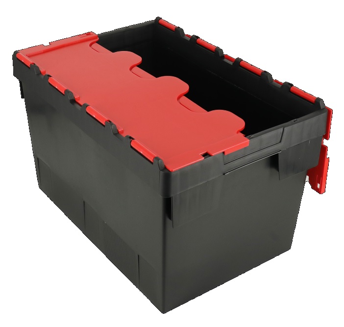 UK Suppliers Of 600x400x250 UN CERTIFIED Lidded Container (40 Ltr) For Food Processing Sector