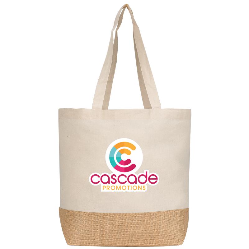 Rio Collection - 140 gsm Recycled Cotton and Jute Shopper Tote Bag