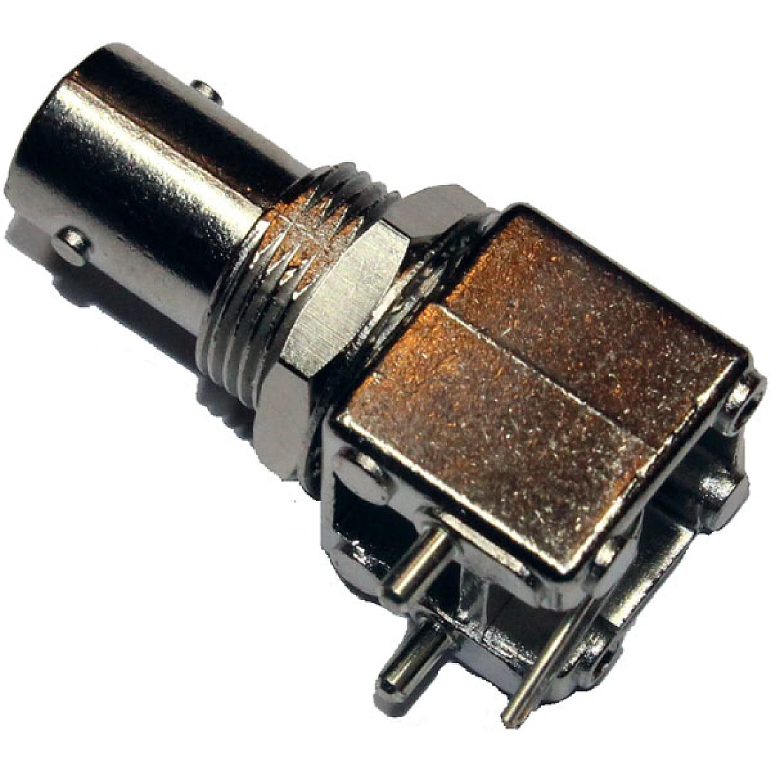 BNC 50 Ohm Shielded Elbow PCB Socket STANDARD PROFILE