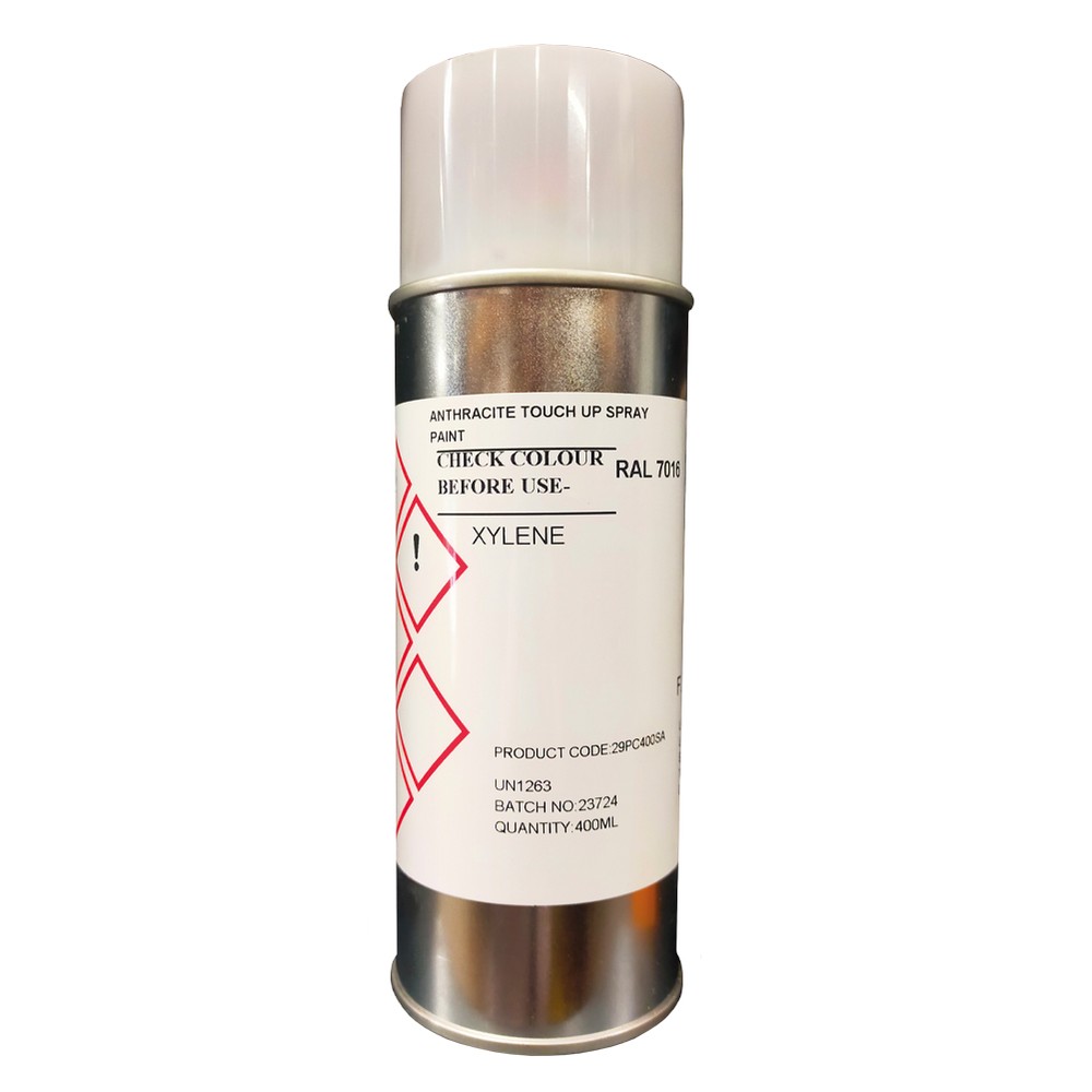 400ml Spray Paint Anthracite Grey Durapost Slim Touch Up RAL 7012