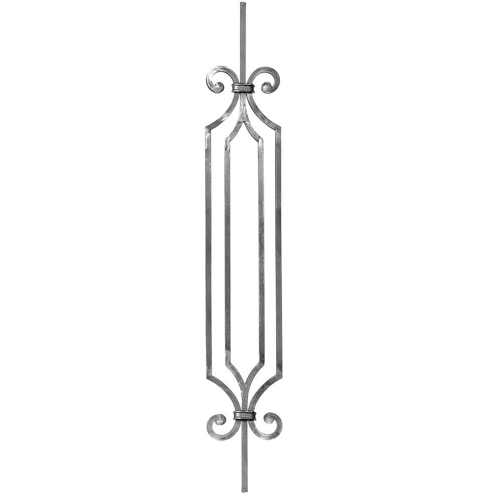 Plain Square Bar Baluster in 12mm 