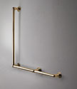 Classic Gold L-Shaped Grab Bar (150LG)