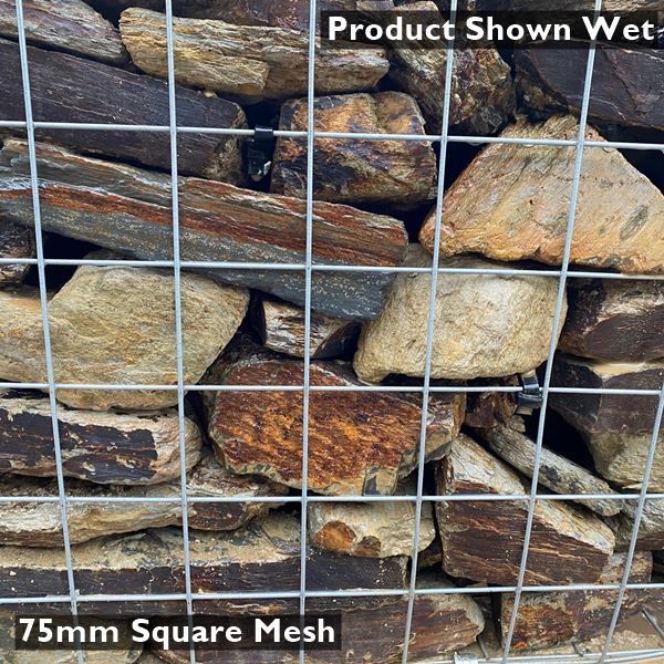 Cornish Slate Gabion Stone