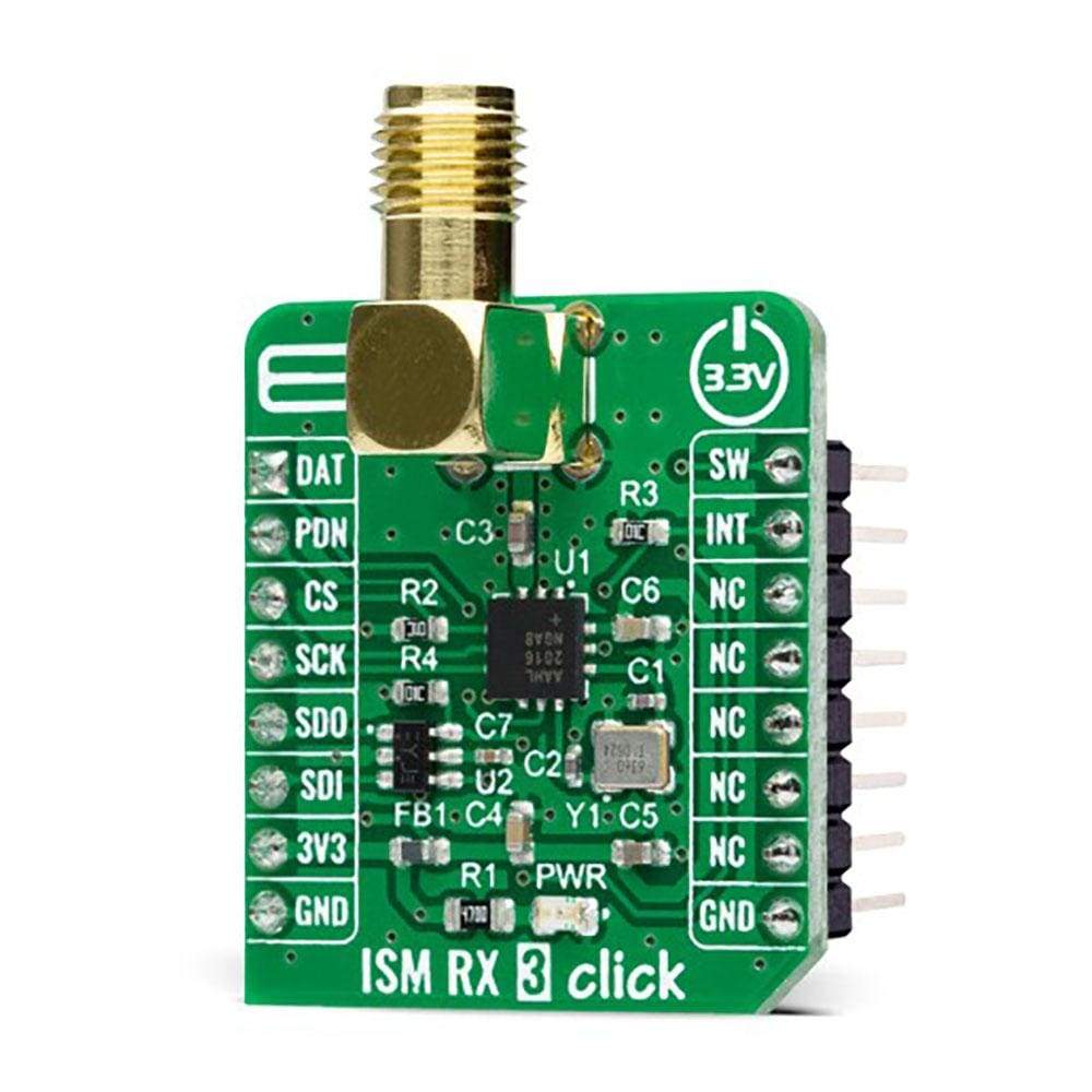 ISM RX 3 Click Board