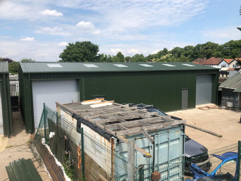 Agricultural Steel Buildings With Anti-Drip Cladding In Gloucestershire