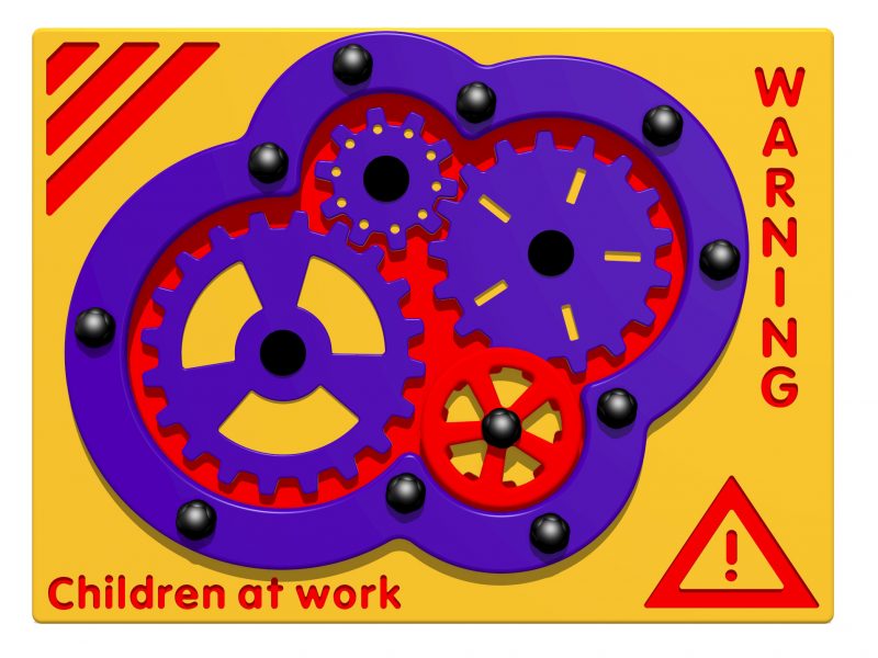 Installer Of Moving Parts &#8211; Children At Work Panel