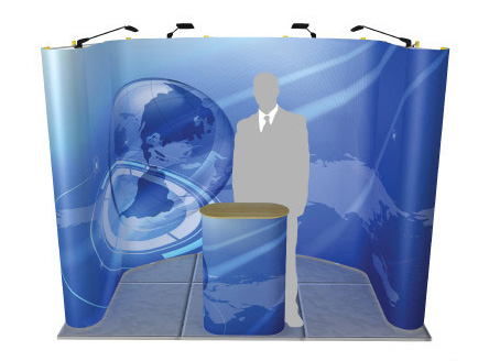Easy Assembly Pop Up Exhibition Stands