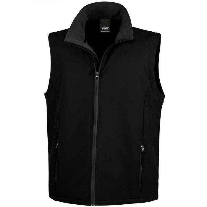 Result Core Printable Soft Shell Bodywarmer