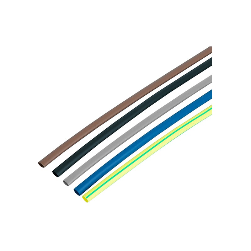 Unicrimp Multi-Colour Heat Shrink Pack 4.8x225mm