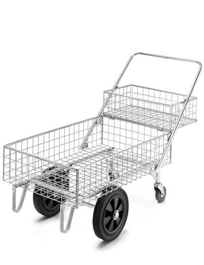 Garden Centre Trolley - Double Basket for Family Supermarket