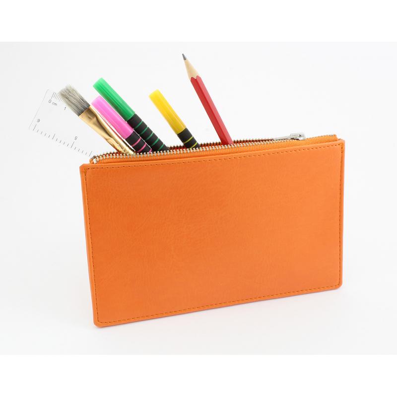 Belluno Coloured PU Small Zipped Pouch