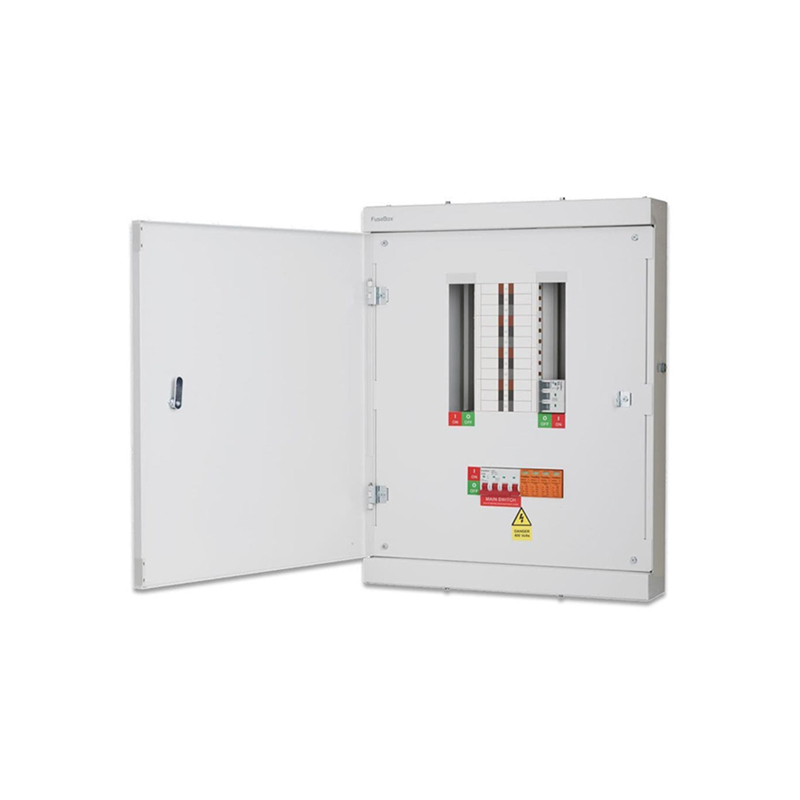 FuseBox 125A TPN Distribution Board With SPD 7 Way