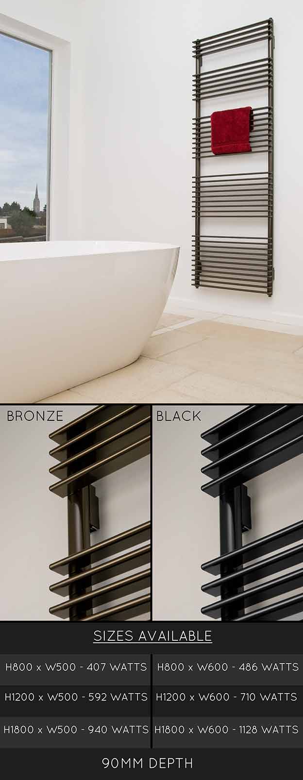 Big Bertha High Heat Output Towel Rail (58U)